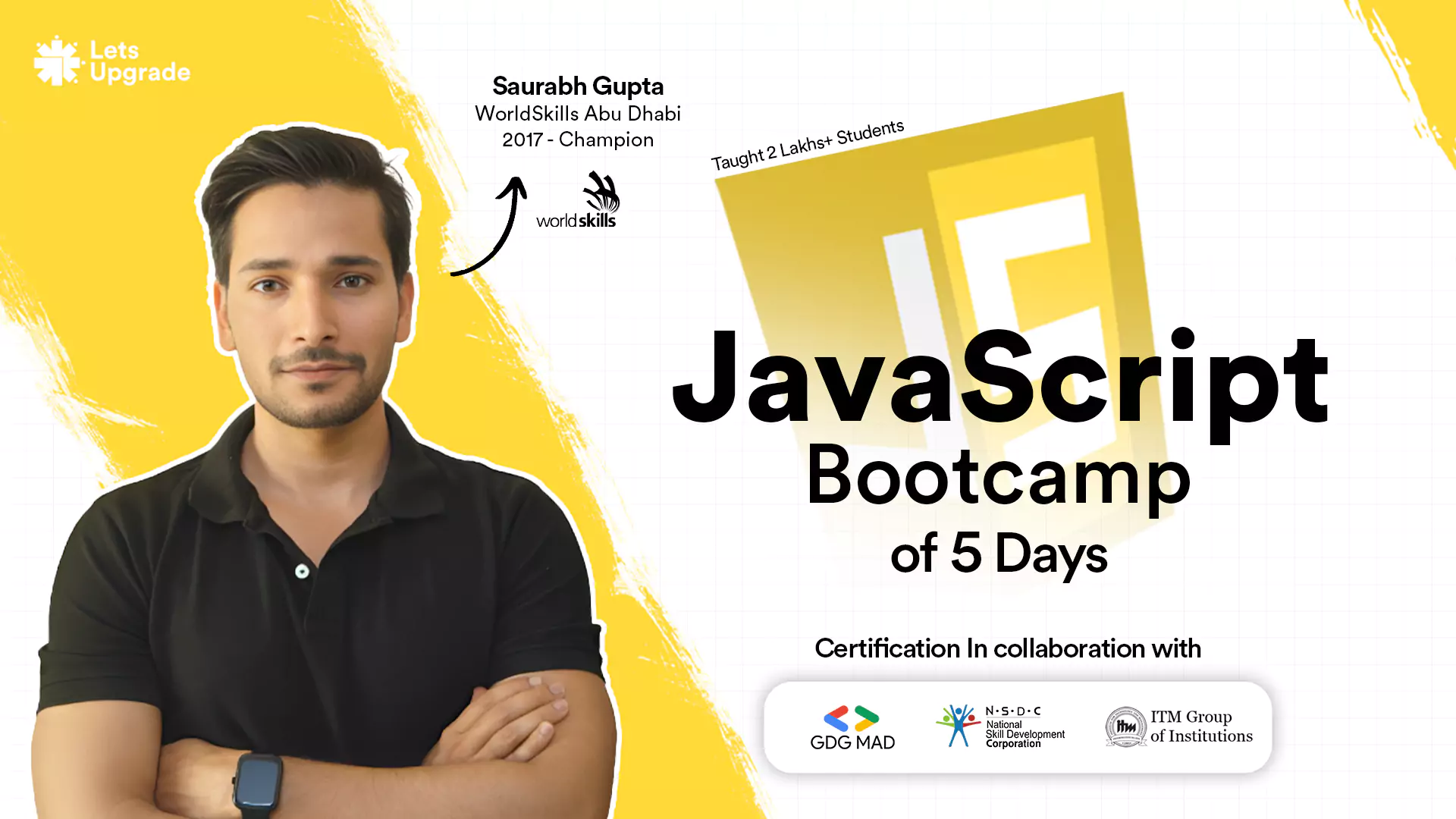 JavaScript Bootcamp of 5 Days - LetsUpgrade 2024
